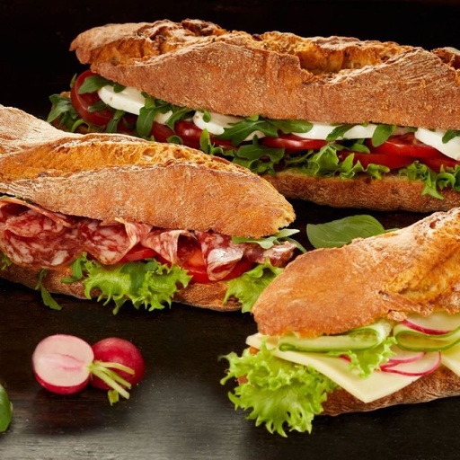 Tábua Baguete Fermentação Natural 1 kg para 4 Pessoas
