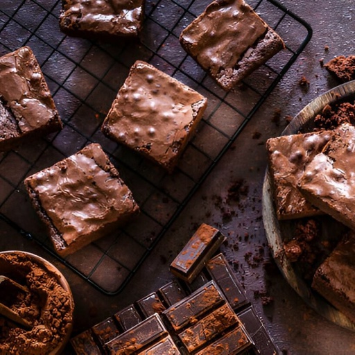 Tábua de Mini-Brownie de Nutella 12un