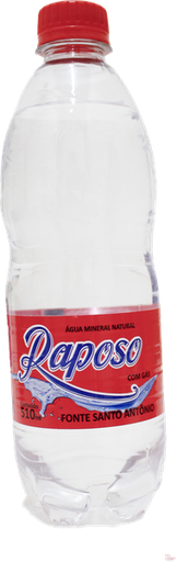 Água Mineral Raposo com Gás 510ml